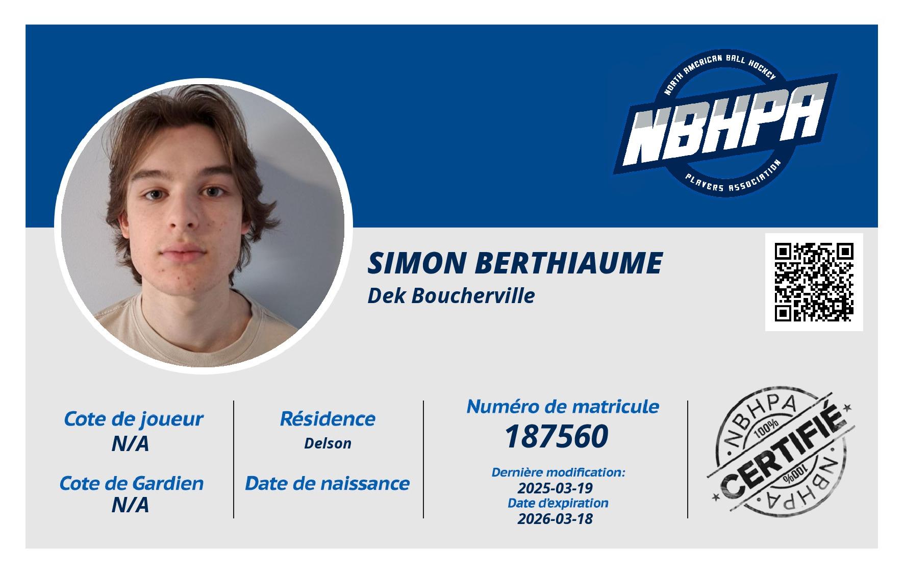 Simon Berthiaume