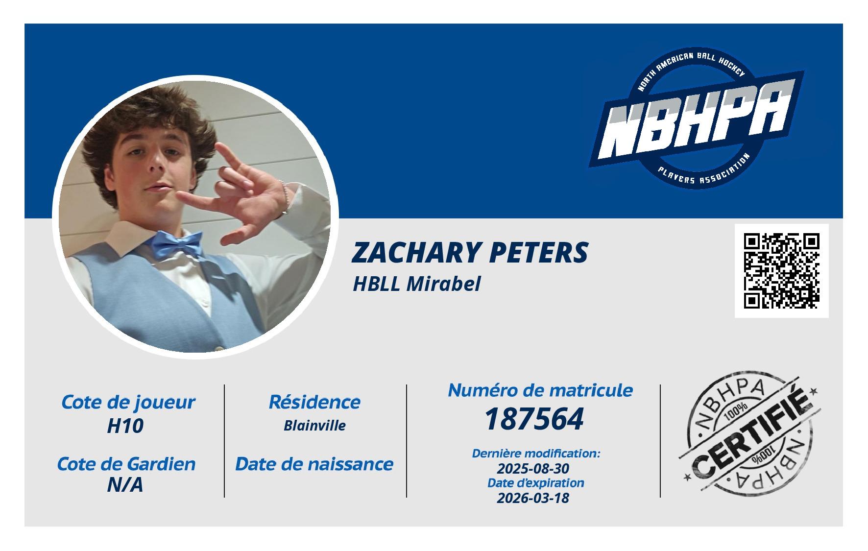 Zachary Peters