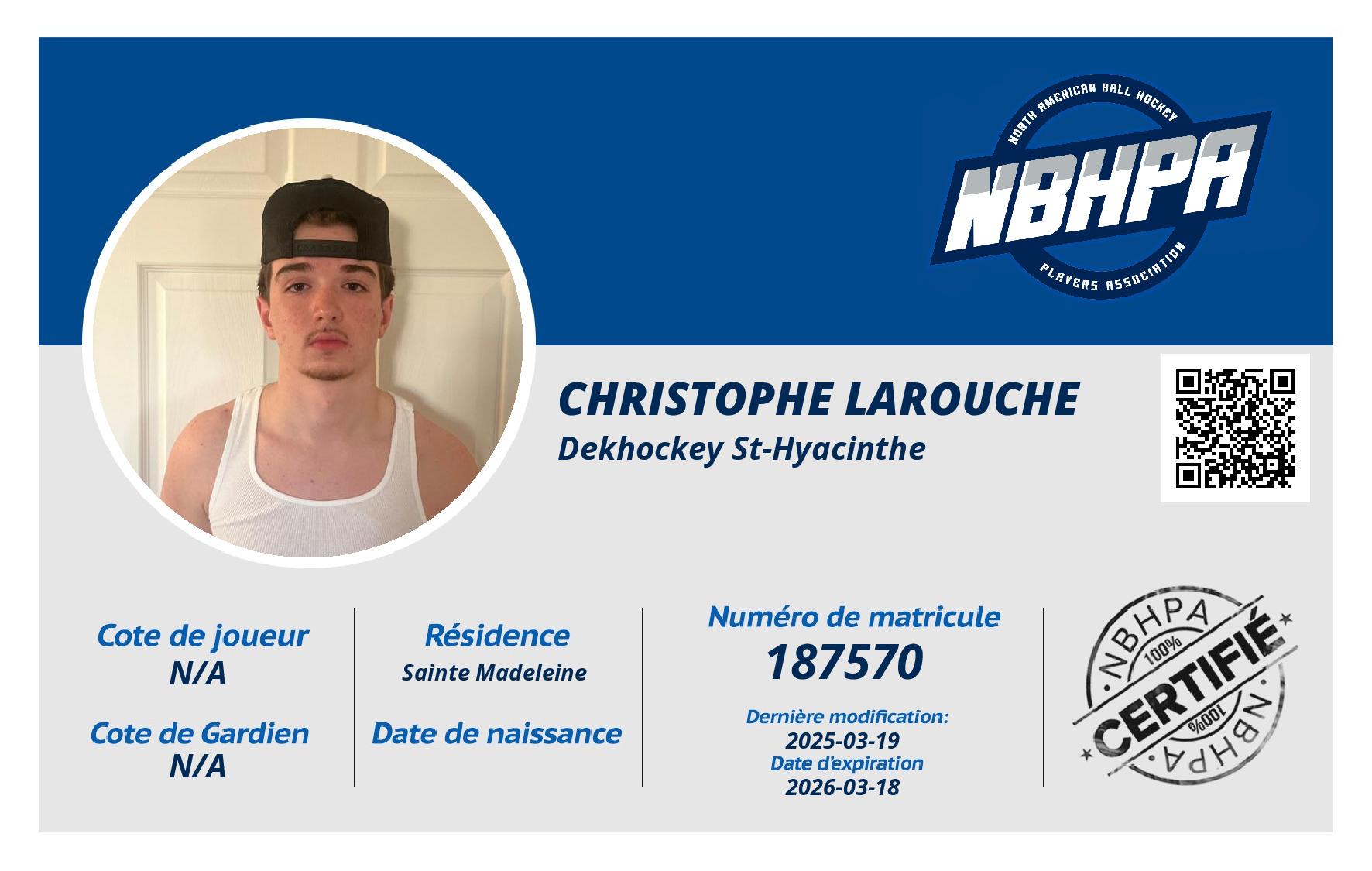 Christophe Larouche