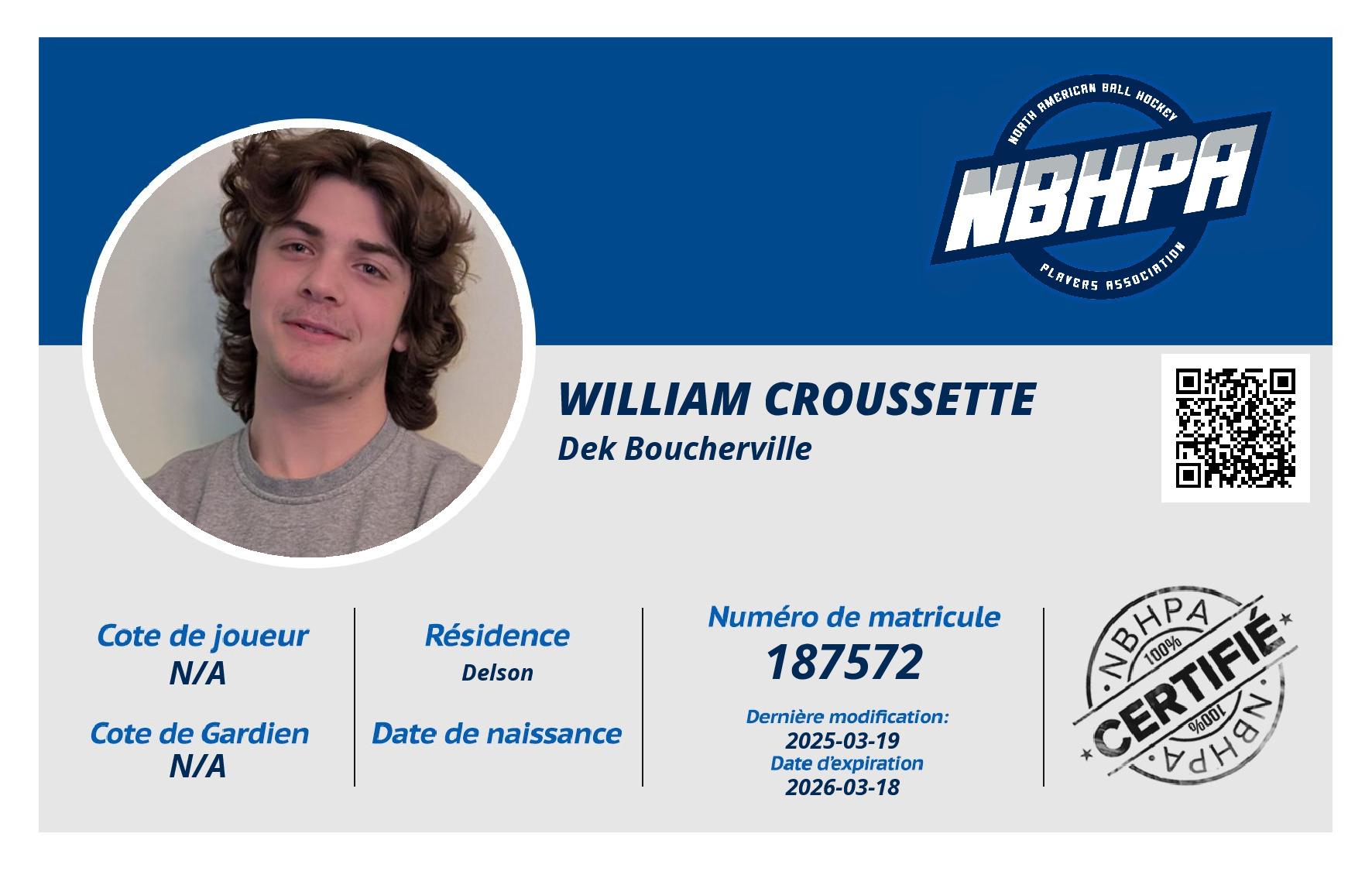William Croussette