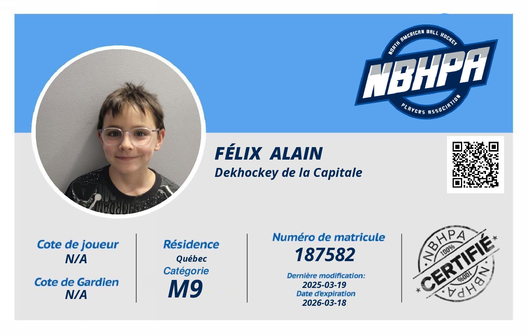 Félix  Alain 