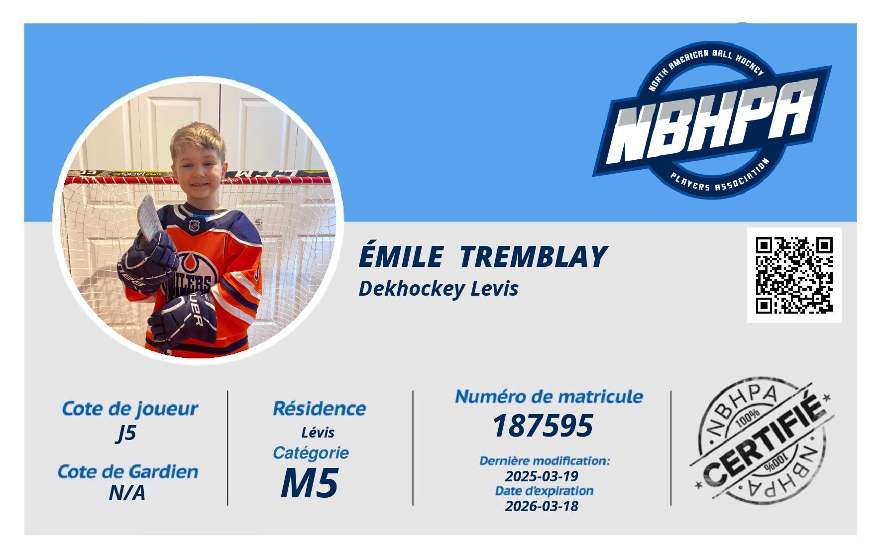 Émile  Tremblay 