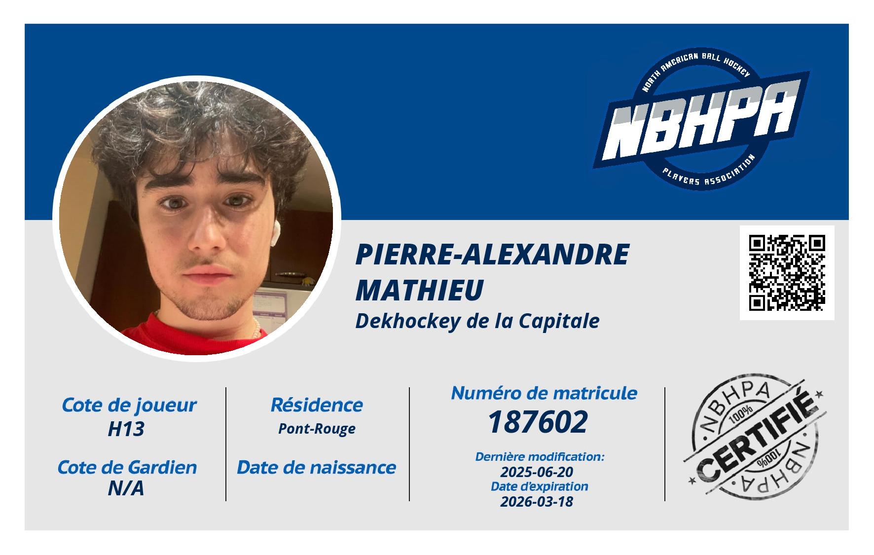 Pierre-Alexandre Mathieu