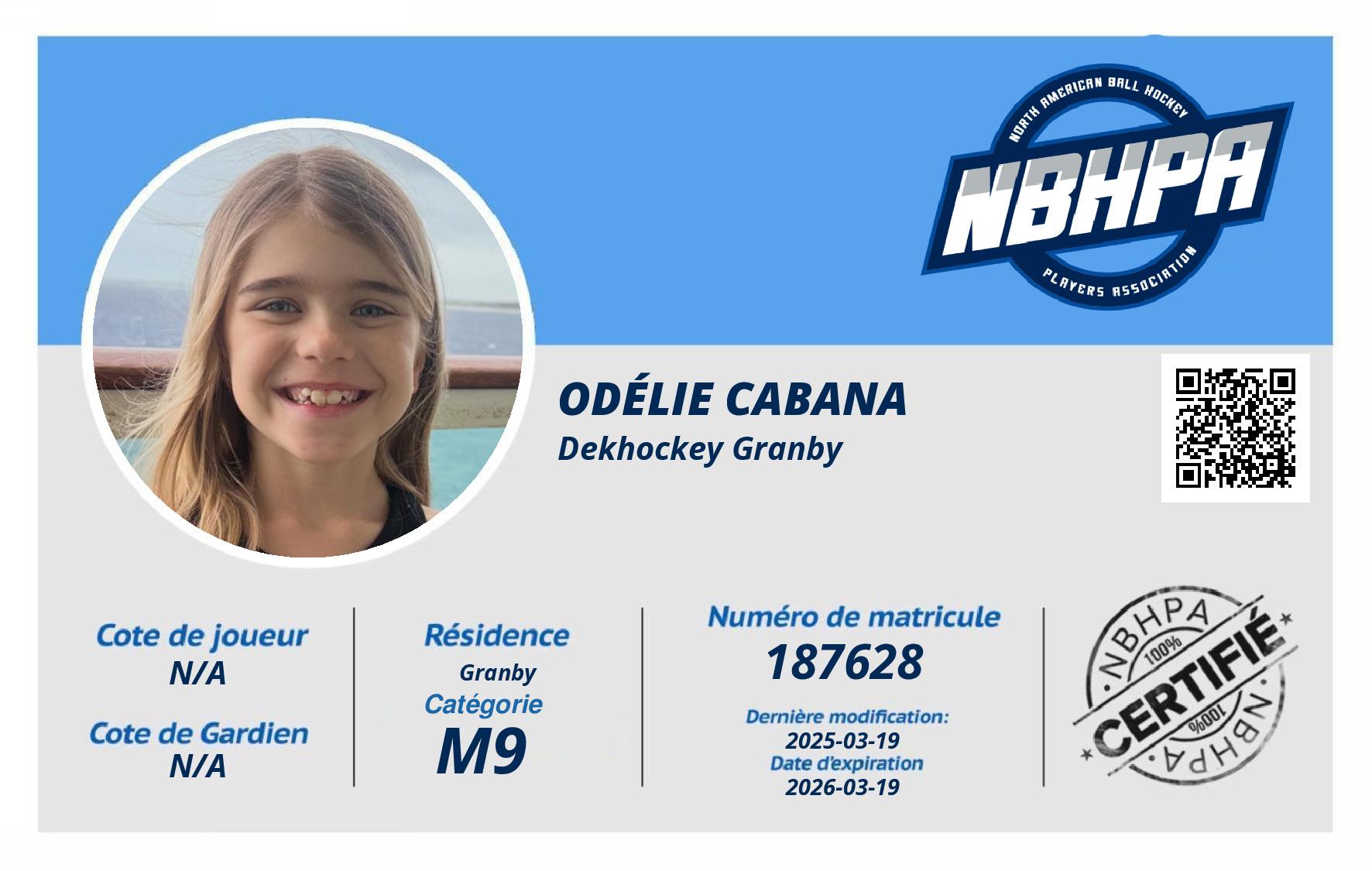 Odélie Cabana