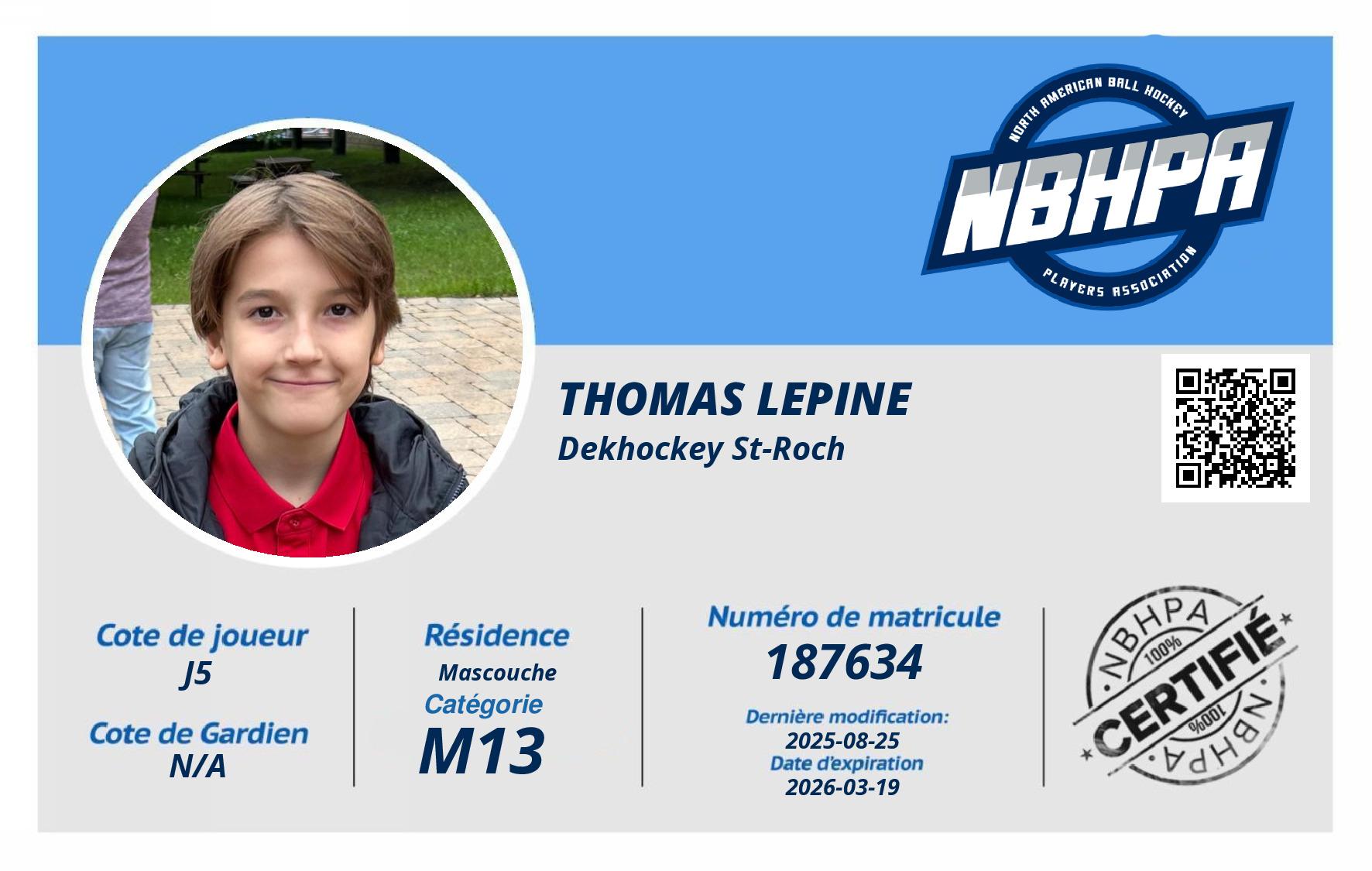 Thomas Lepine
