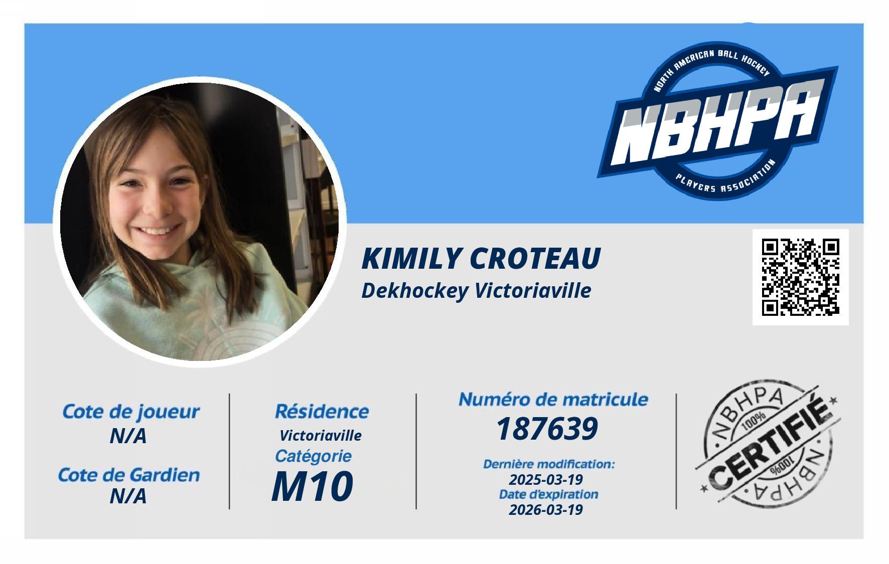 Kimily Croteau