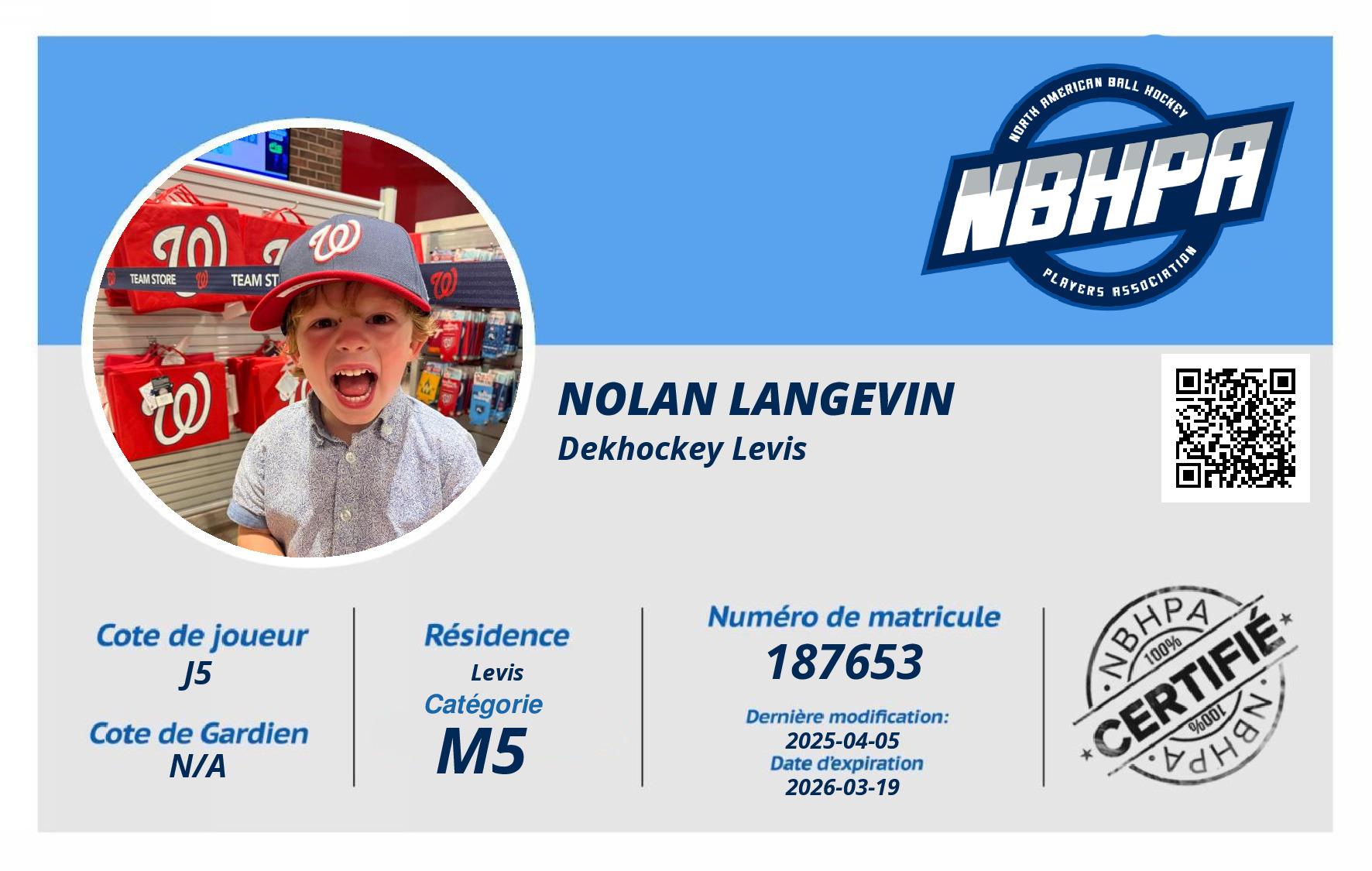 Nolan Langevin 