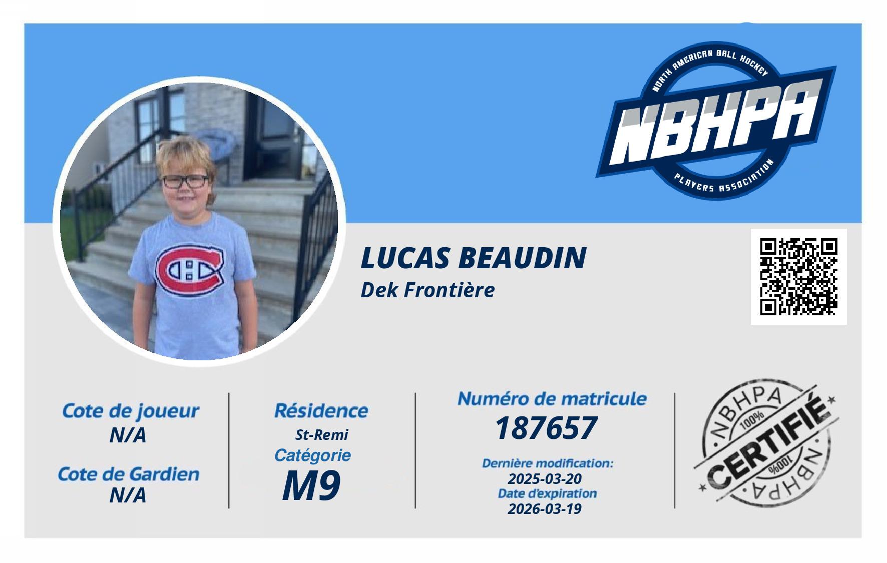 Lucas Beaudin