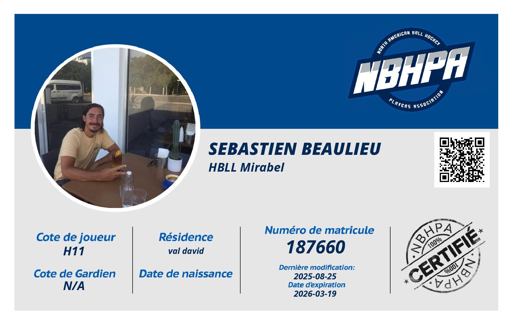 Sebastien Beaulieu