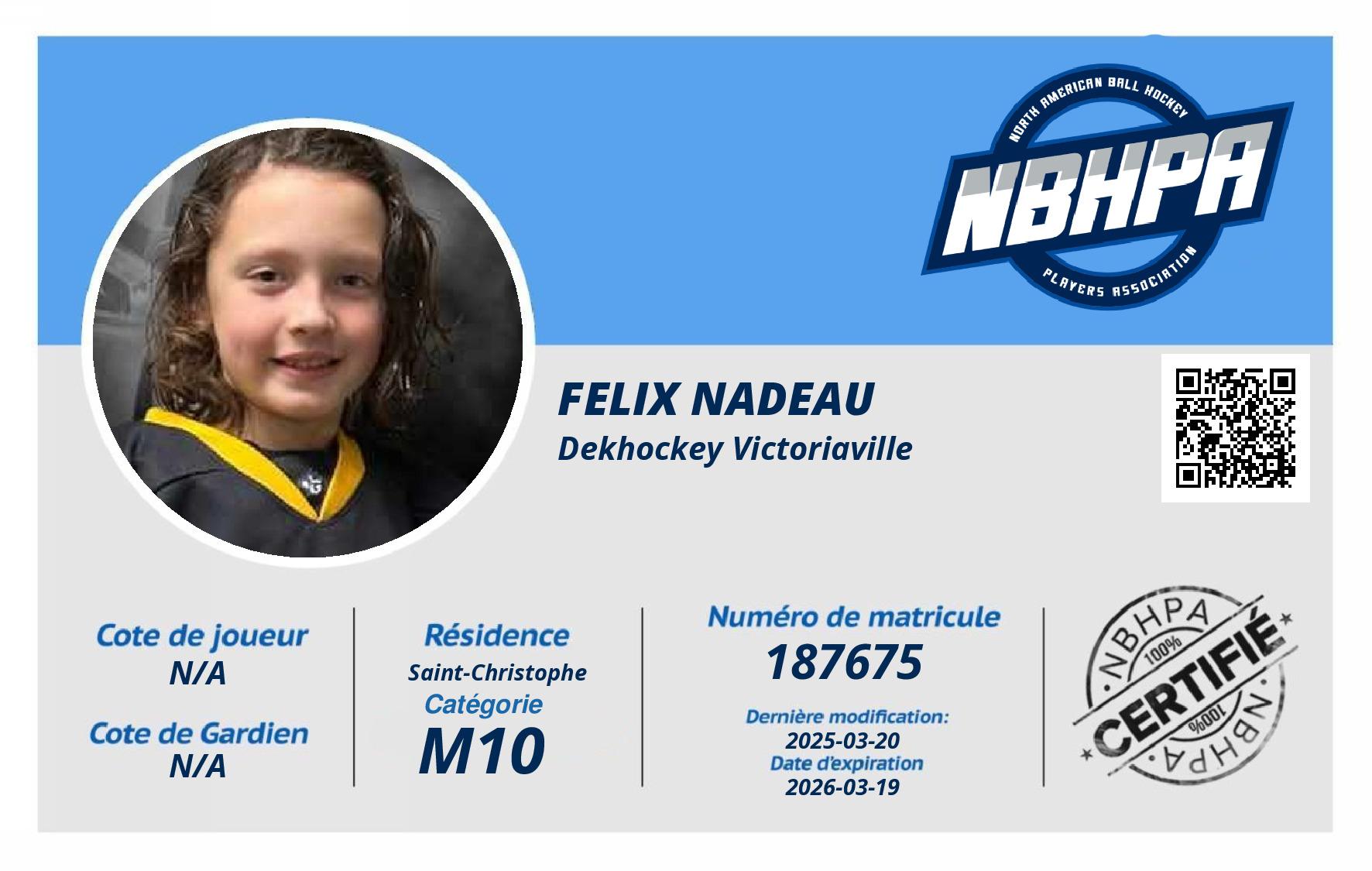 Felix Nadeau
