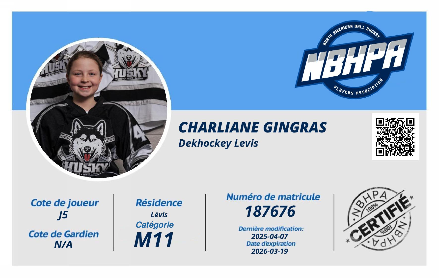 Charliane Gingras