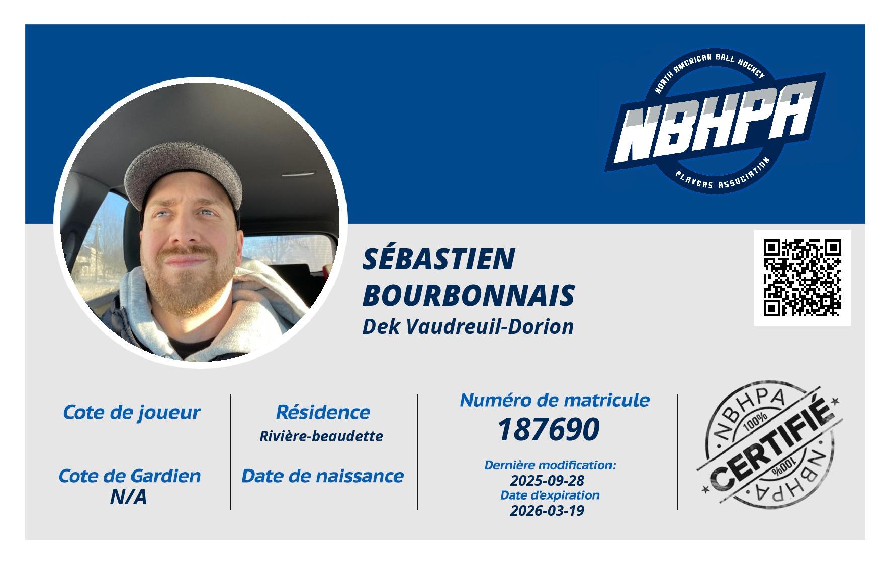 Sébastien  Bourbonnais