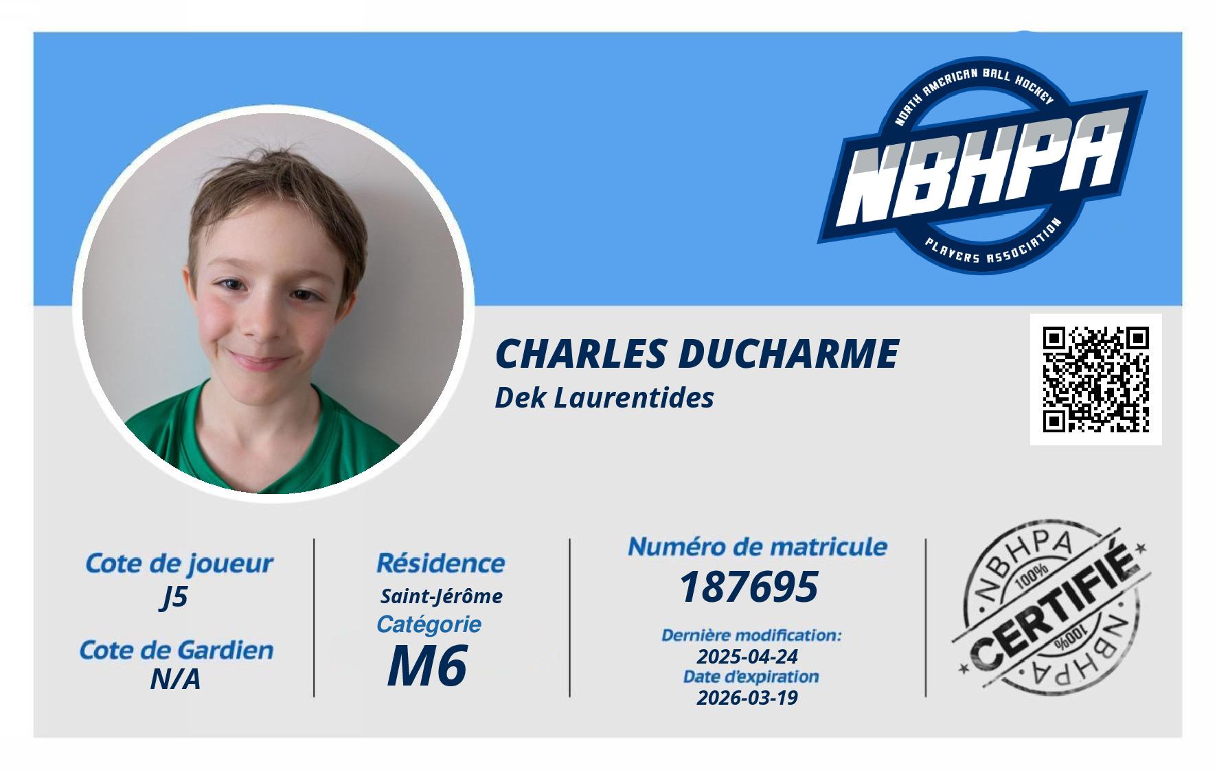 Charles Ducharme