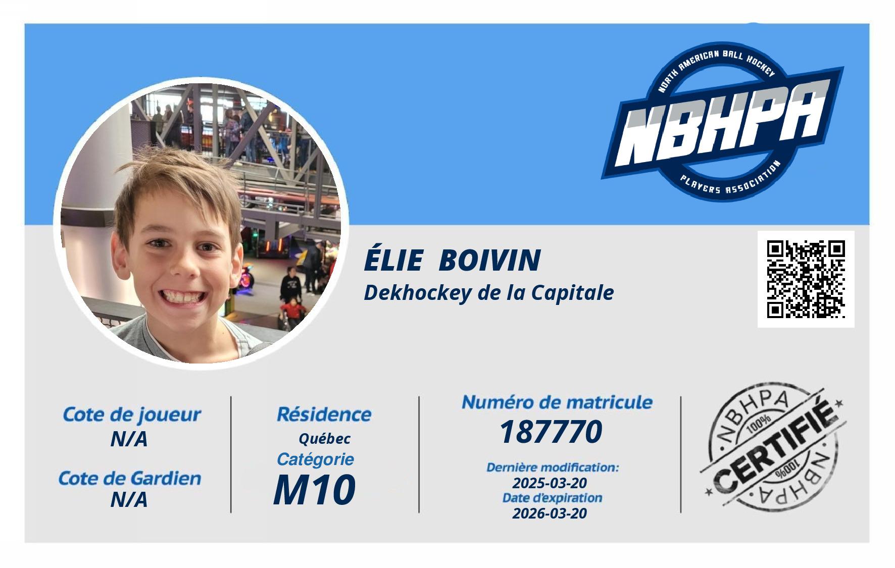 Élie  Boivin