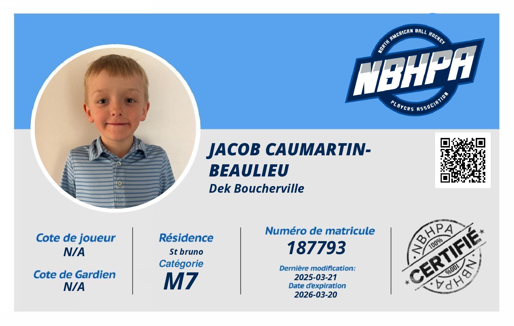 Jacob Caumartin-Beaulieu