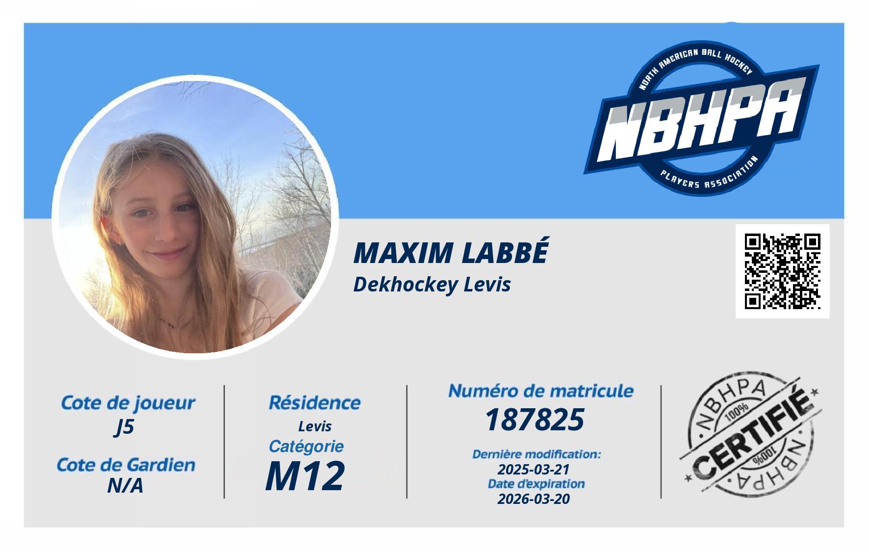 Maxim Labbé
