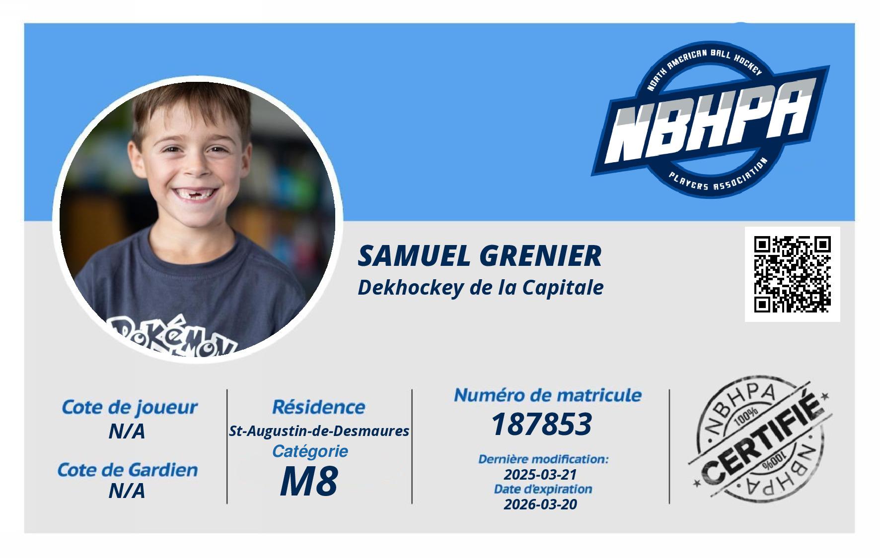 Samuel Grenier