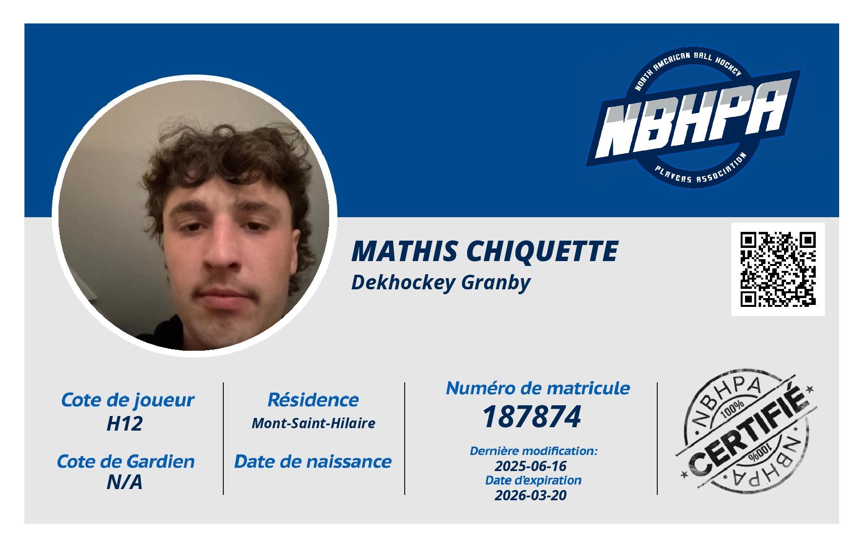 Mathis Chiquette