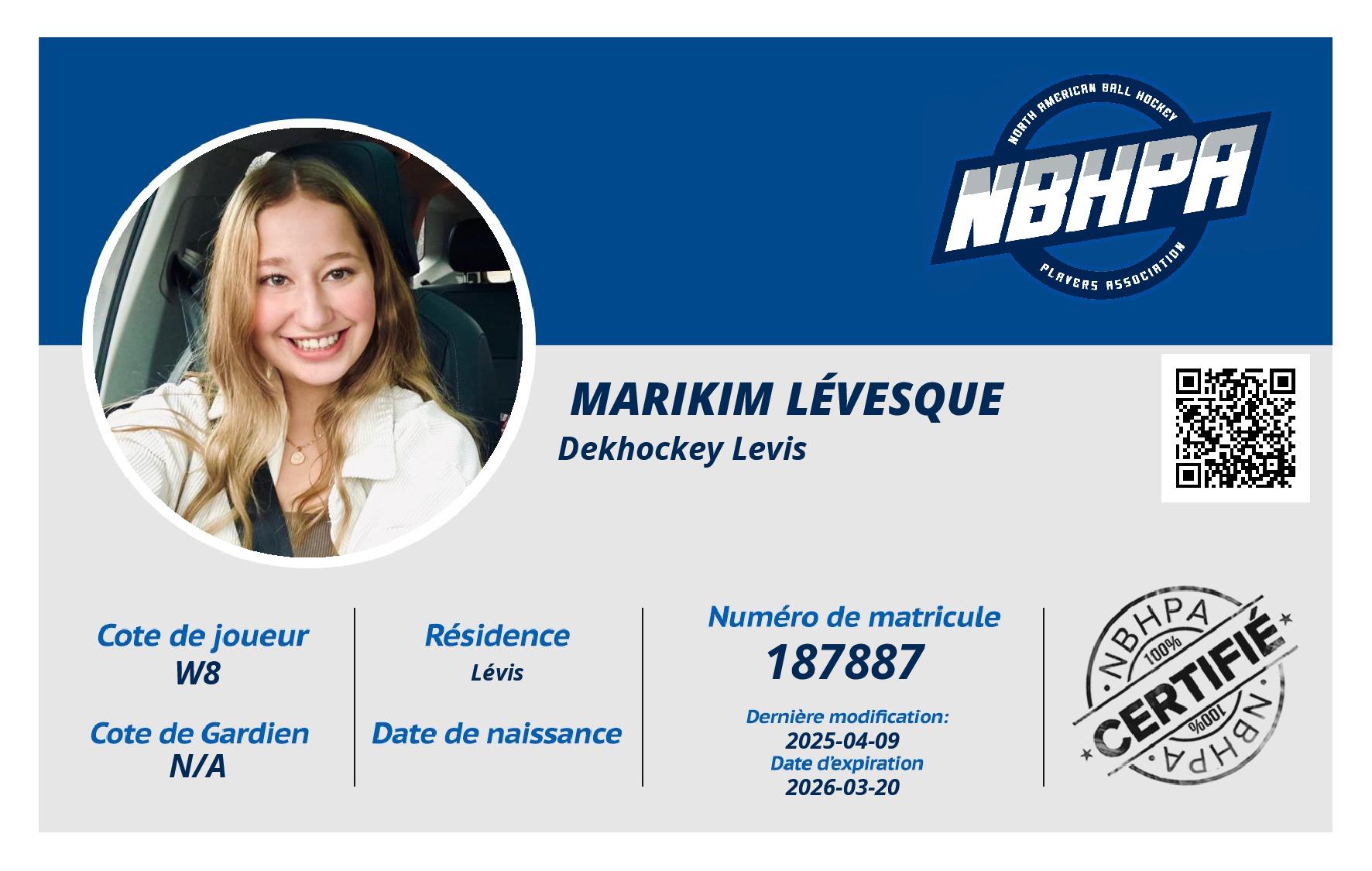  Marikim Lévesque