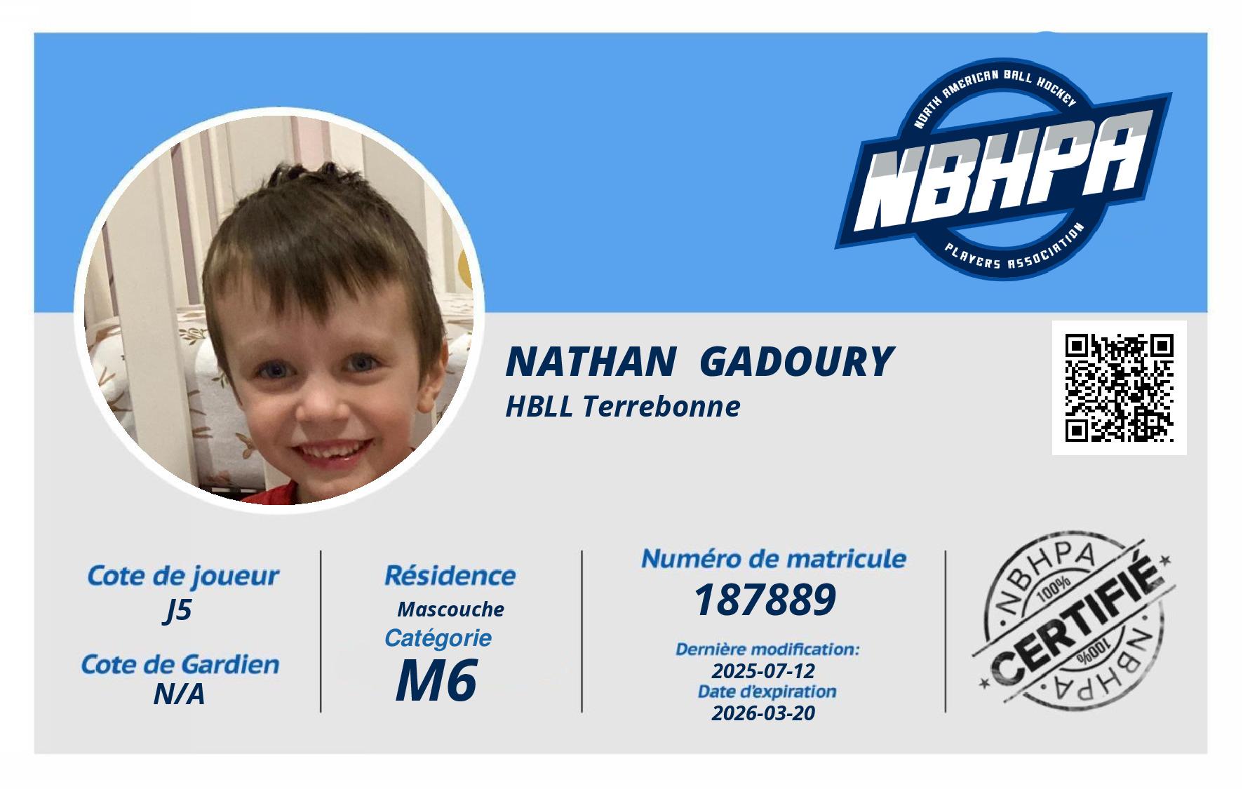 Nathan  Gadoury