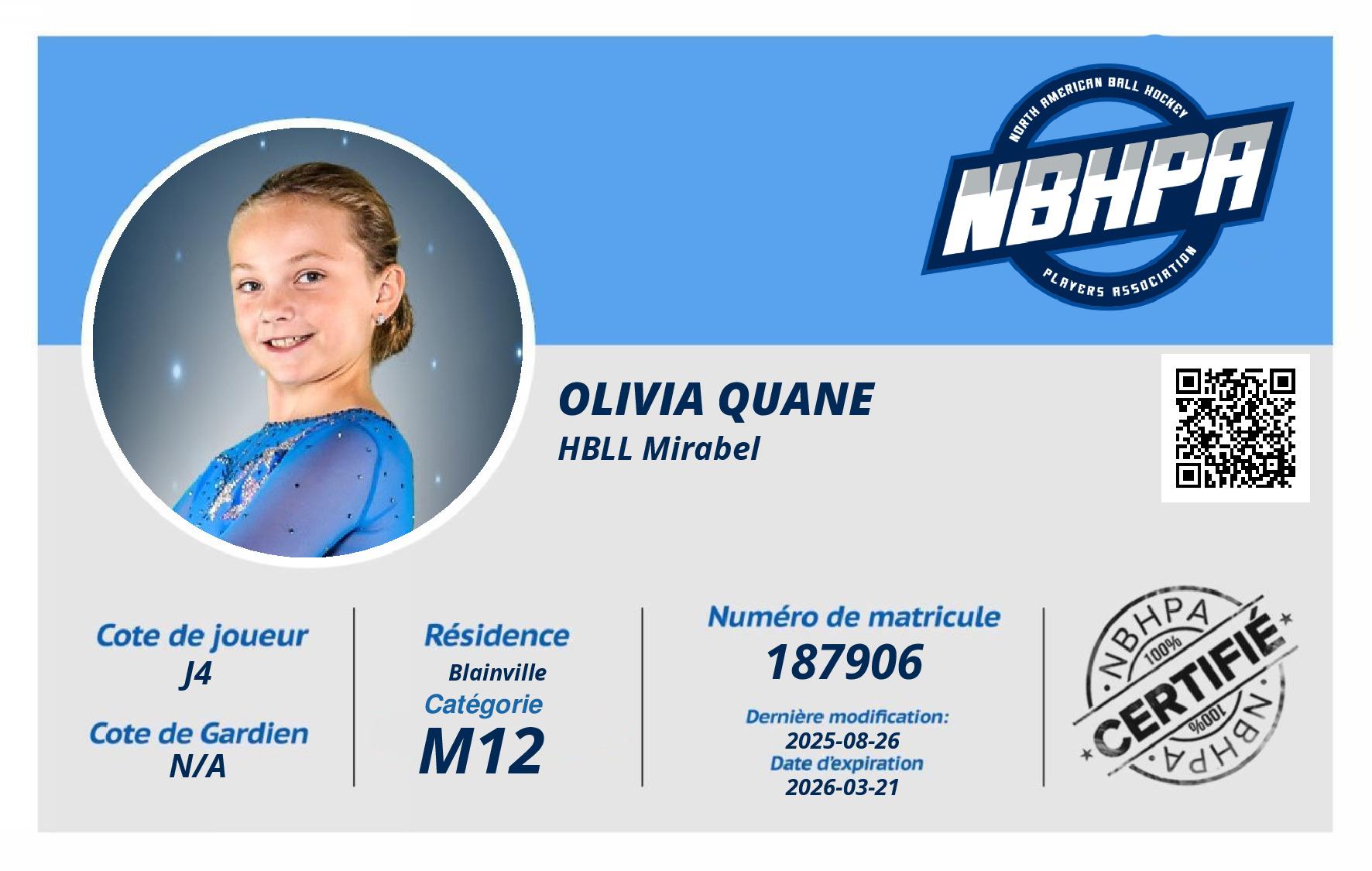 Olivia Quane