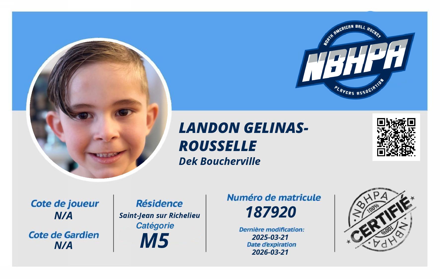 Landon Gelinas-Rousselle