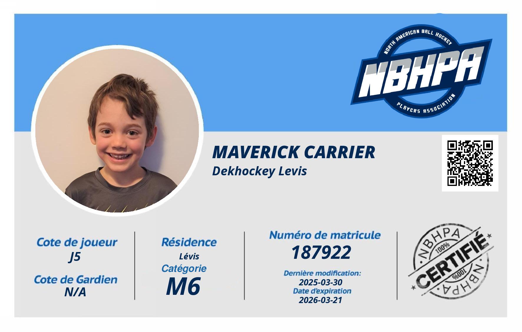Maverick Carrier
