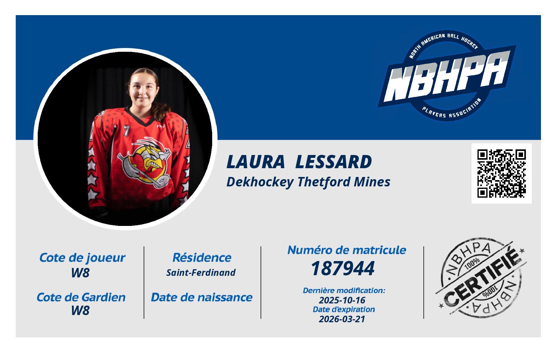 Laura  Lessard