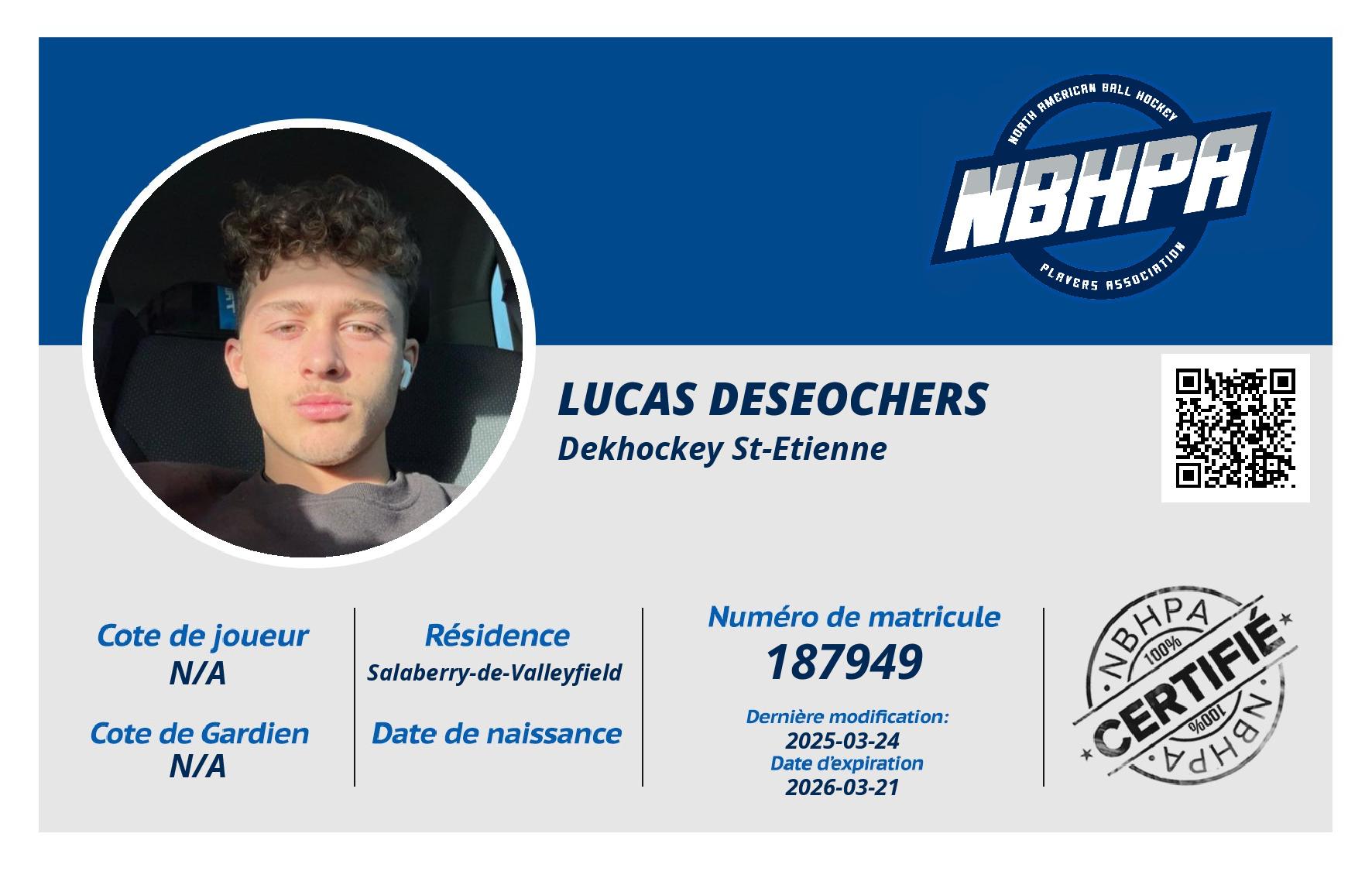 Lucas Deseochers