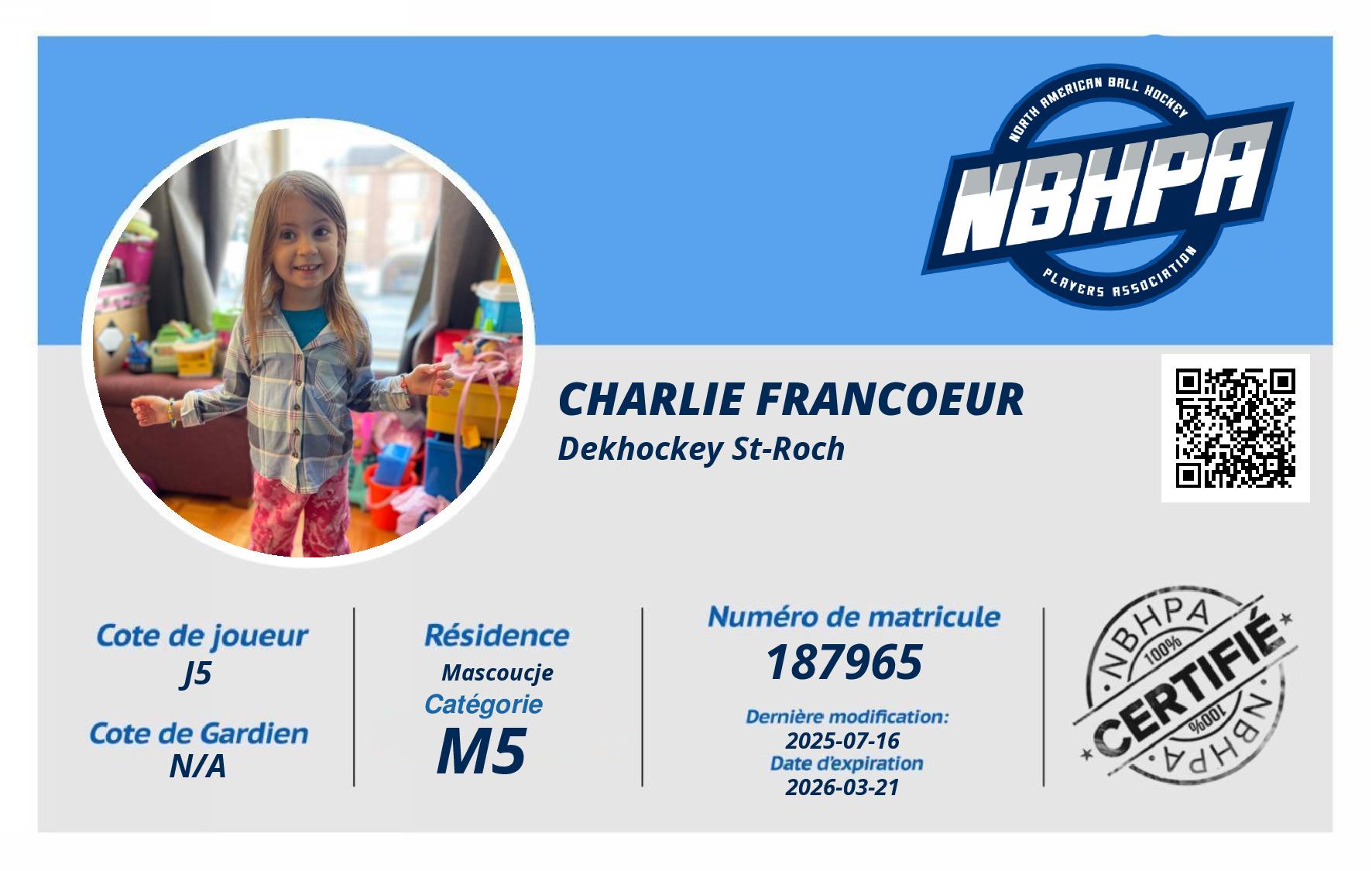 Charlie Francoeur