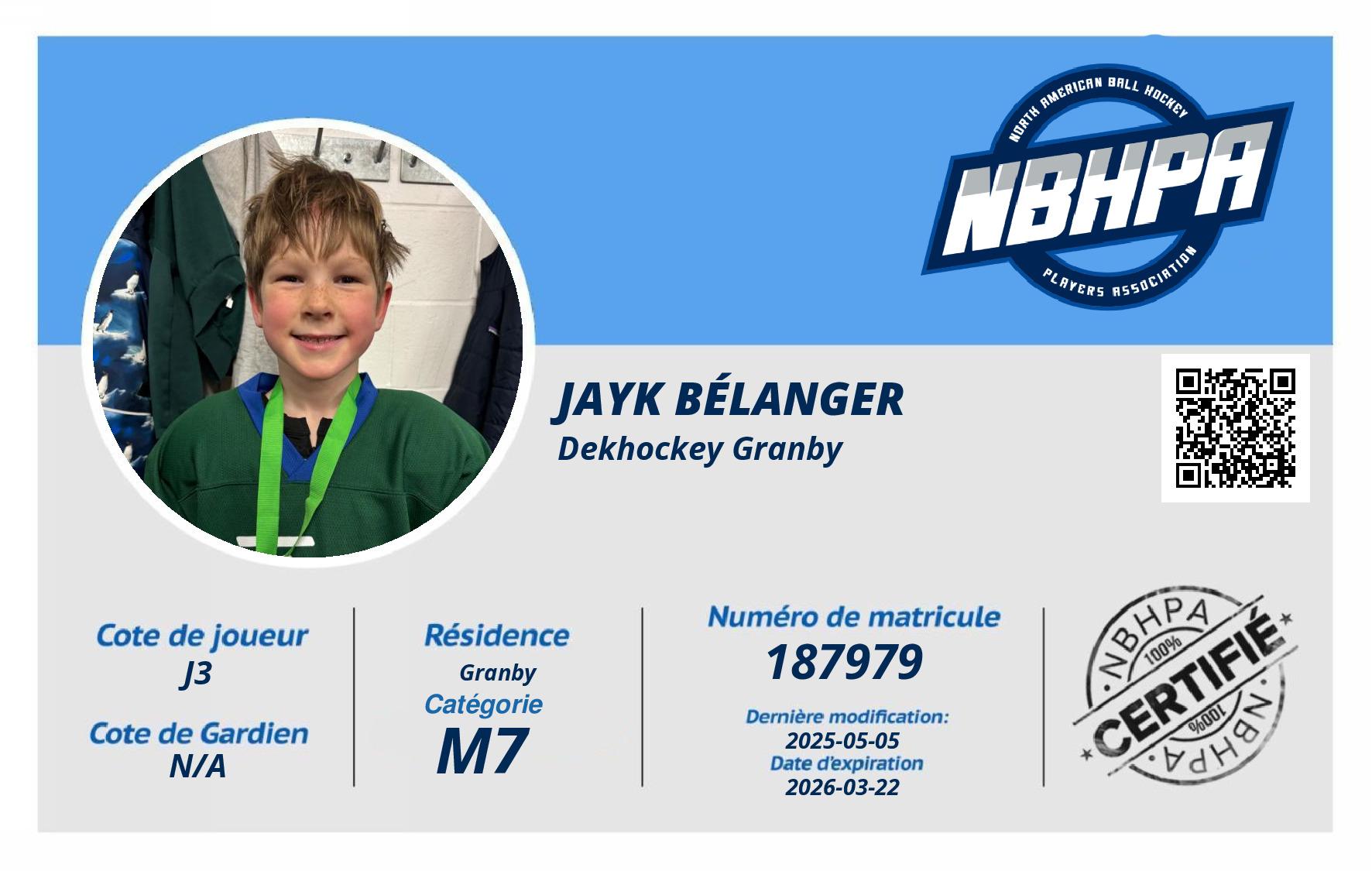 Jayk Bélanger