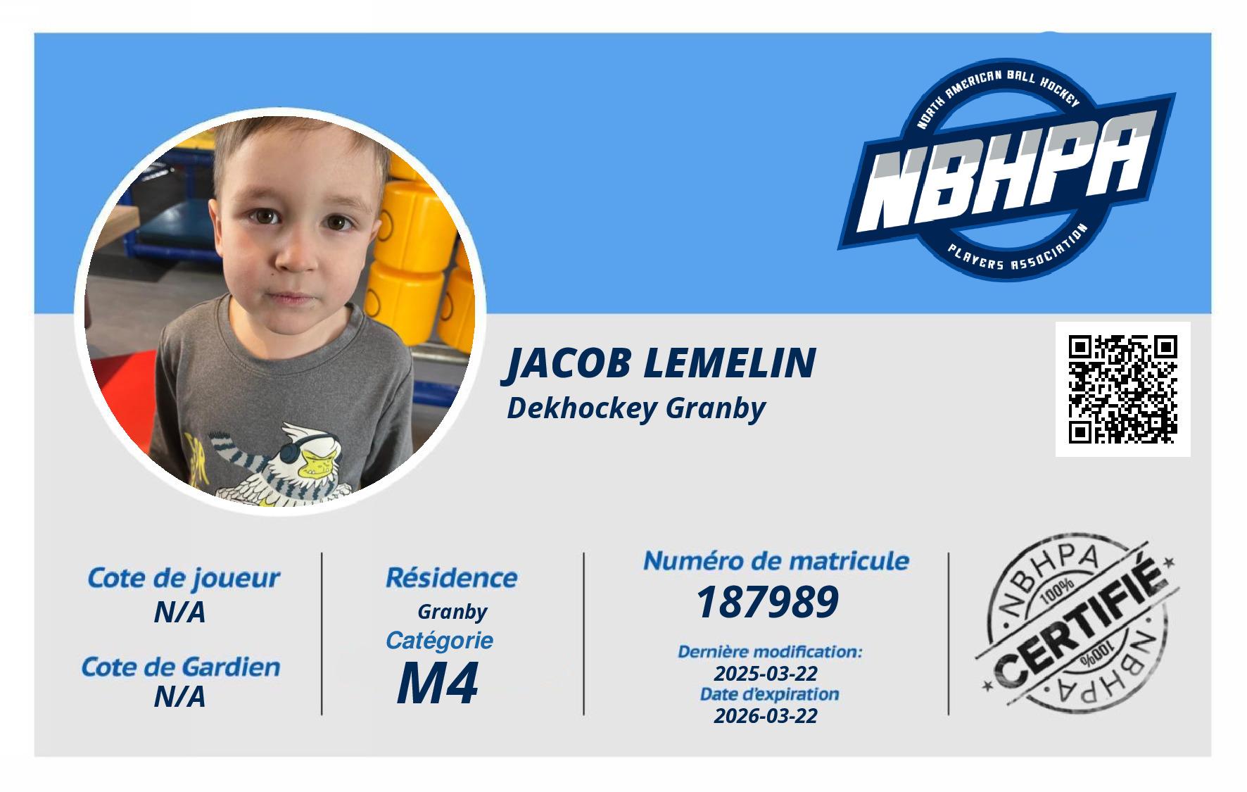Jacob Lemelin