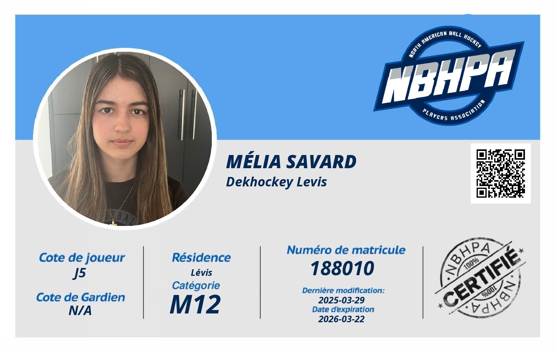 Mélia Savard