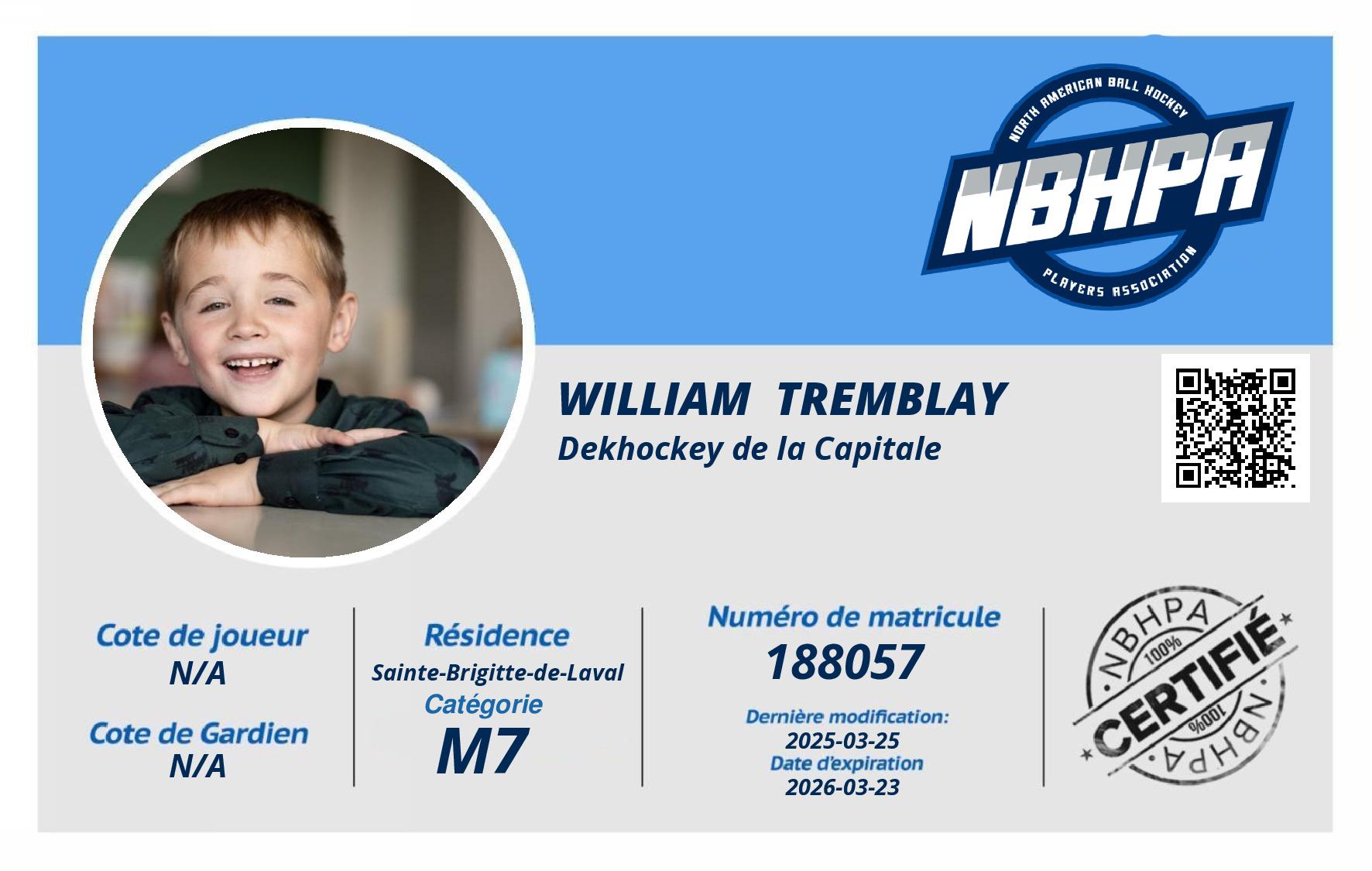 William  Tremblay