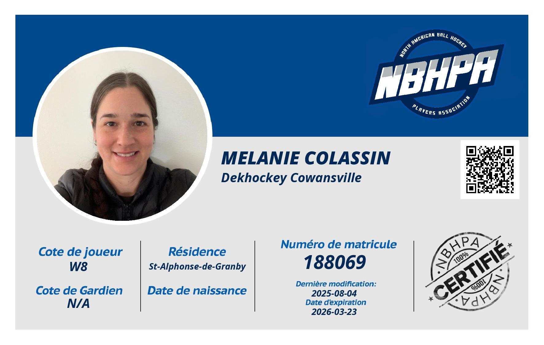 Melanie Colassin