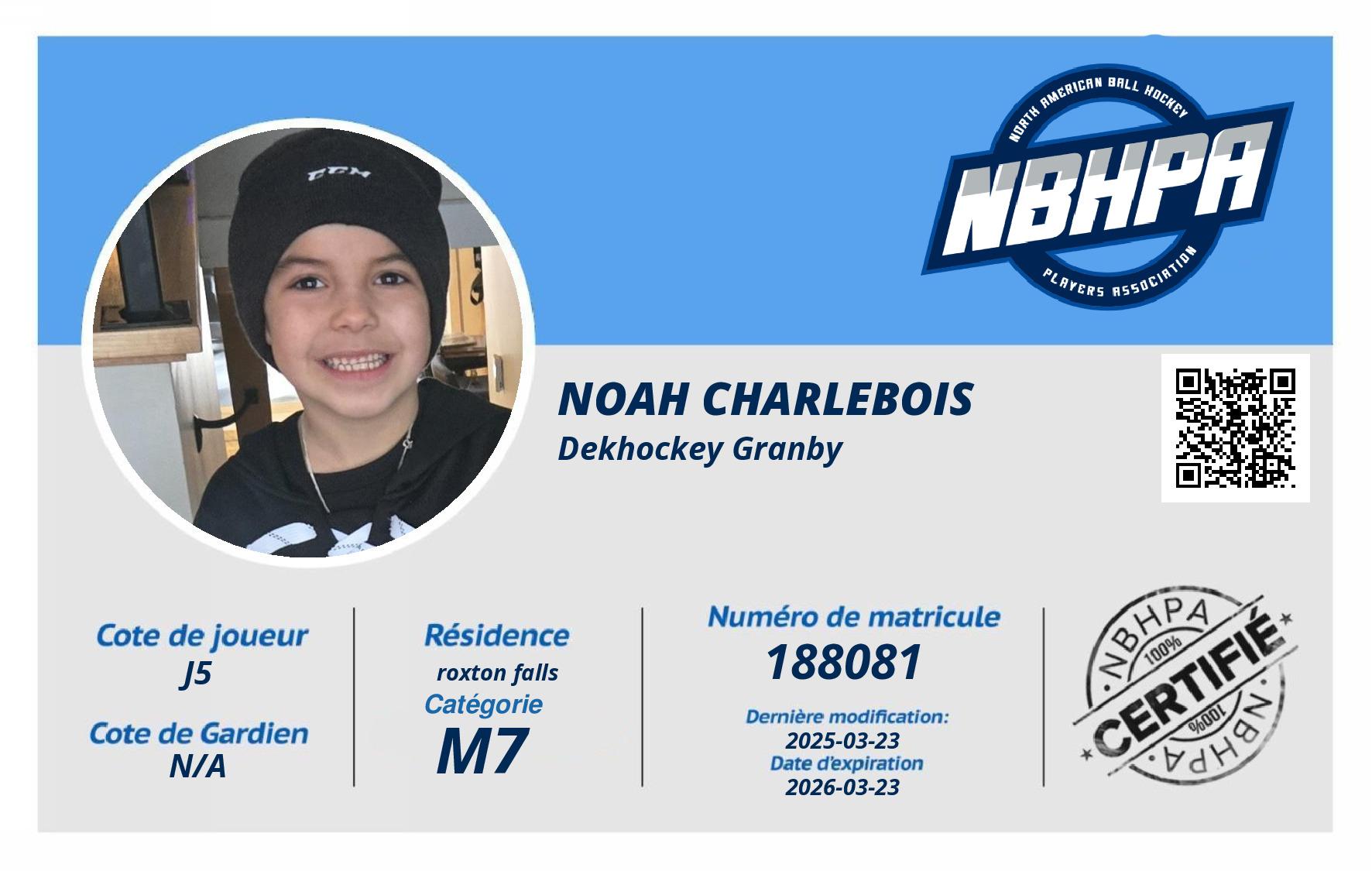Noah Charlebois