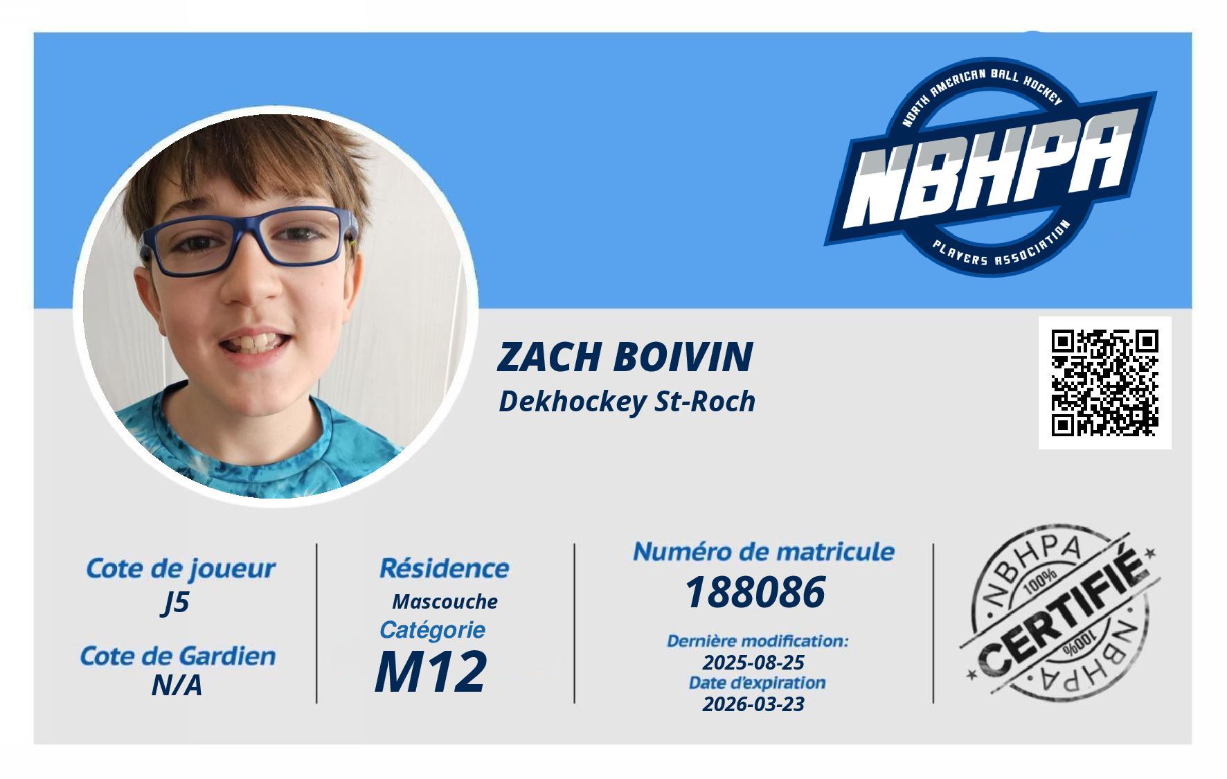 Zach Boivin