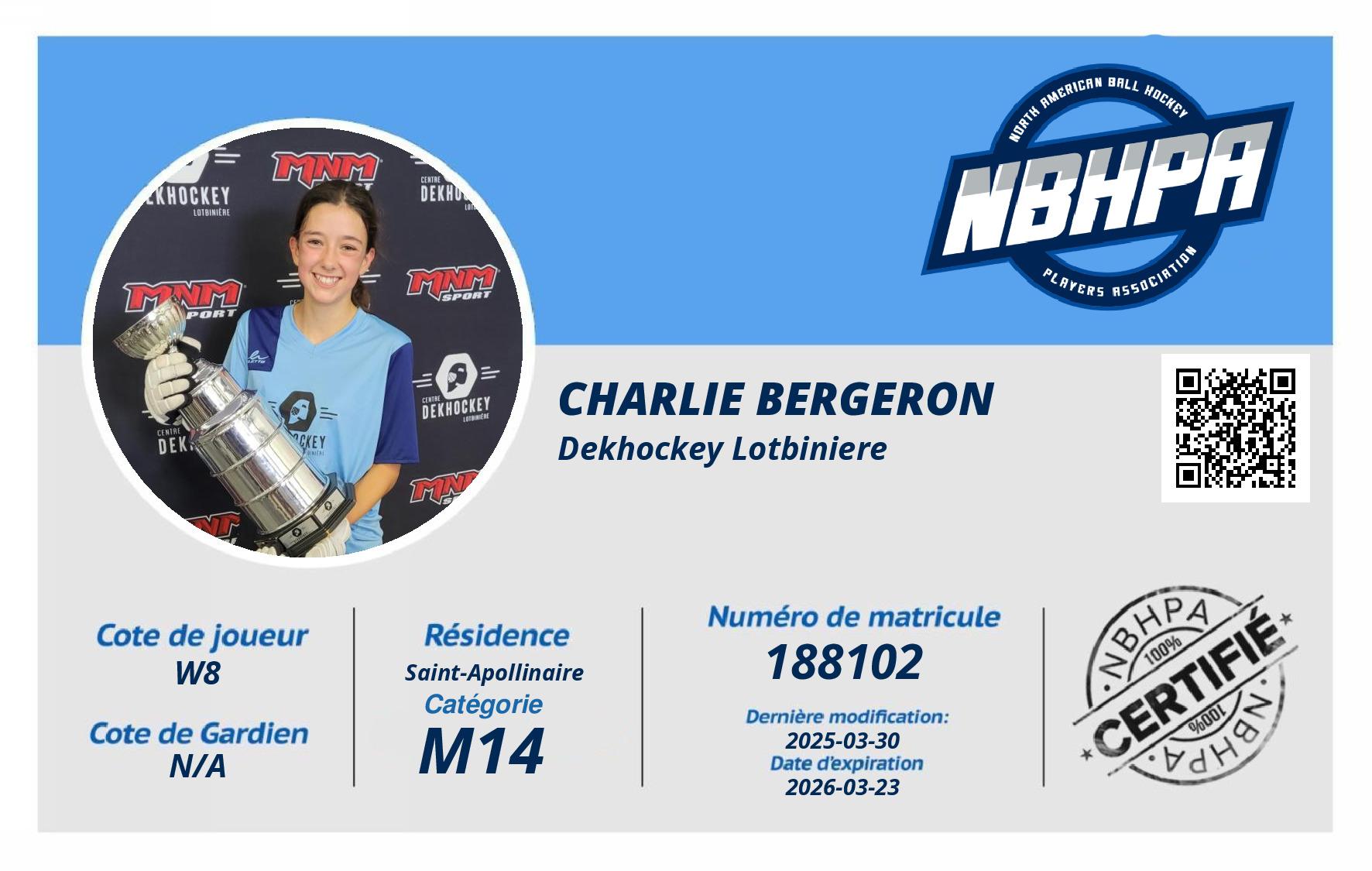 Charlie Bergeron