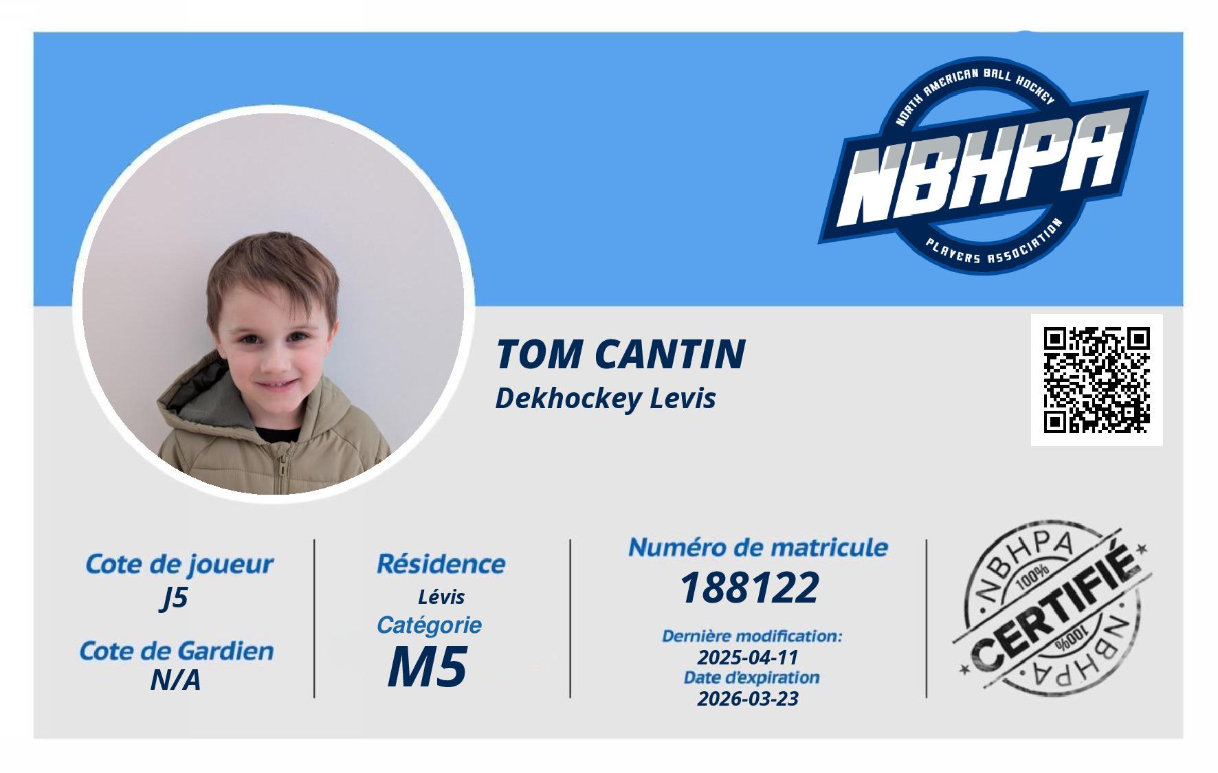 Tom Cantin