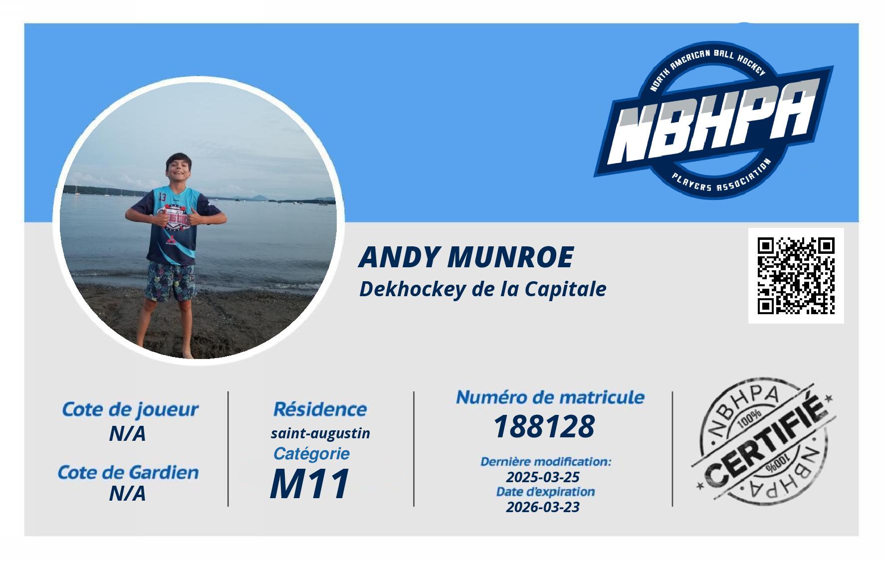 Andy Munroe