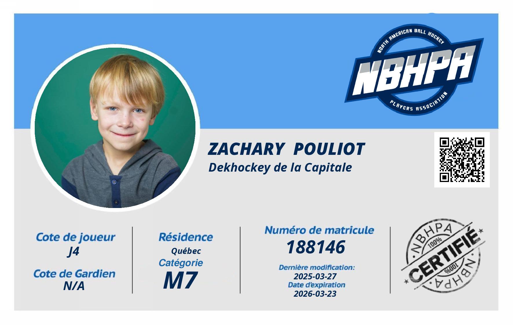 Zachary  Pouliot 