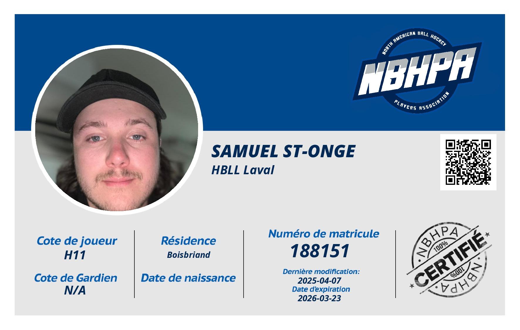 Samuel St-Onge