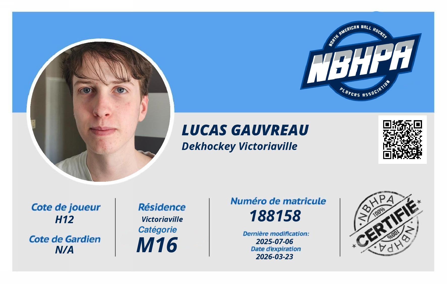 Lucas Gauvreau