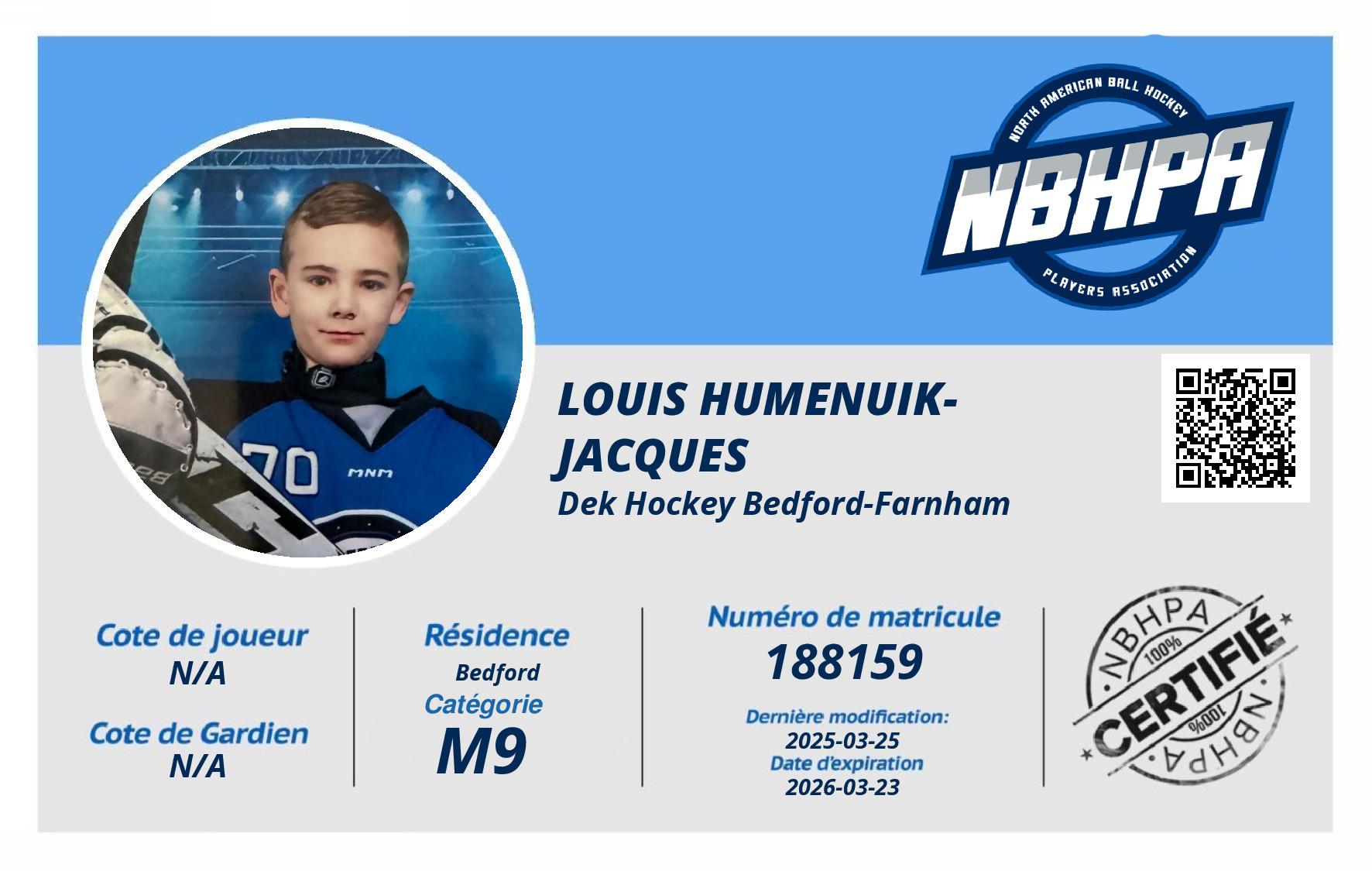 Louis Humenuik-Jacques