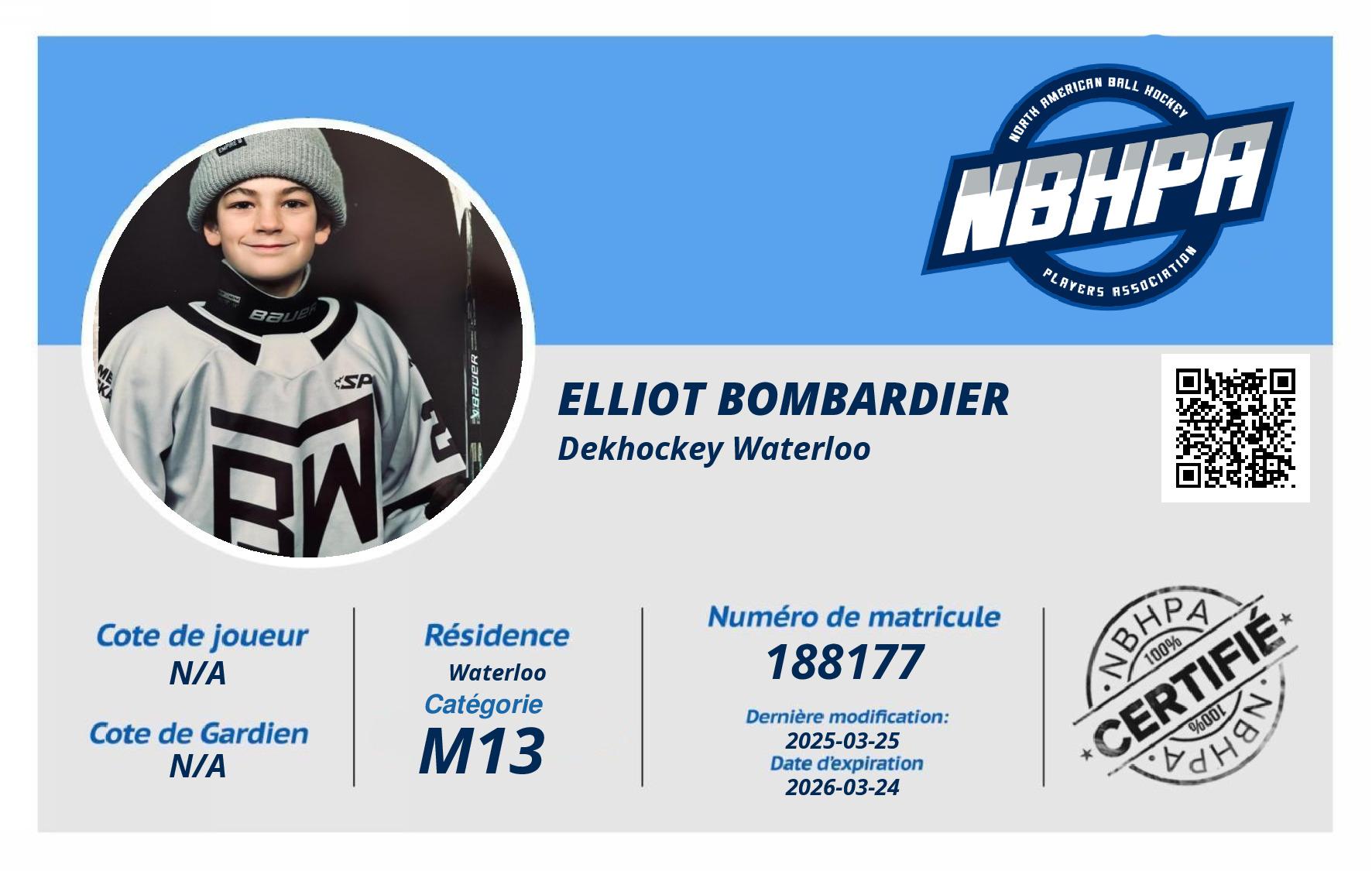 Elliot Bombardier