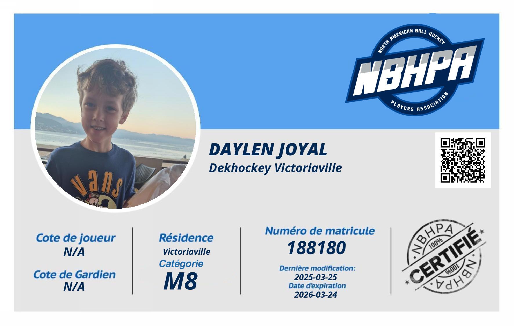 Daylen Joyal