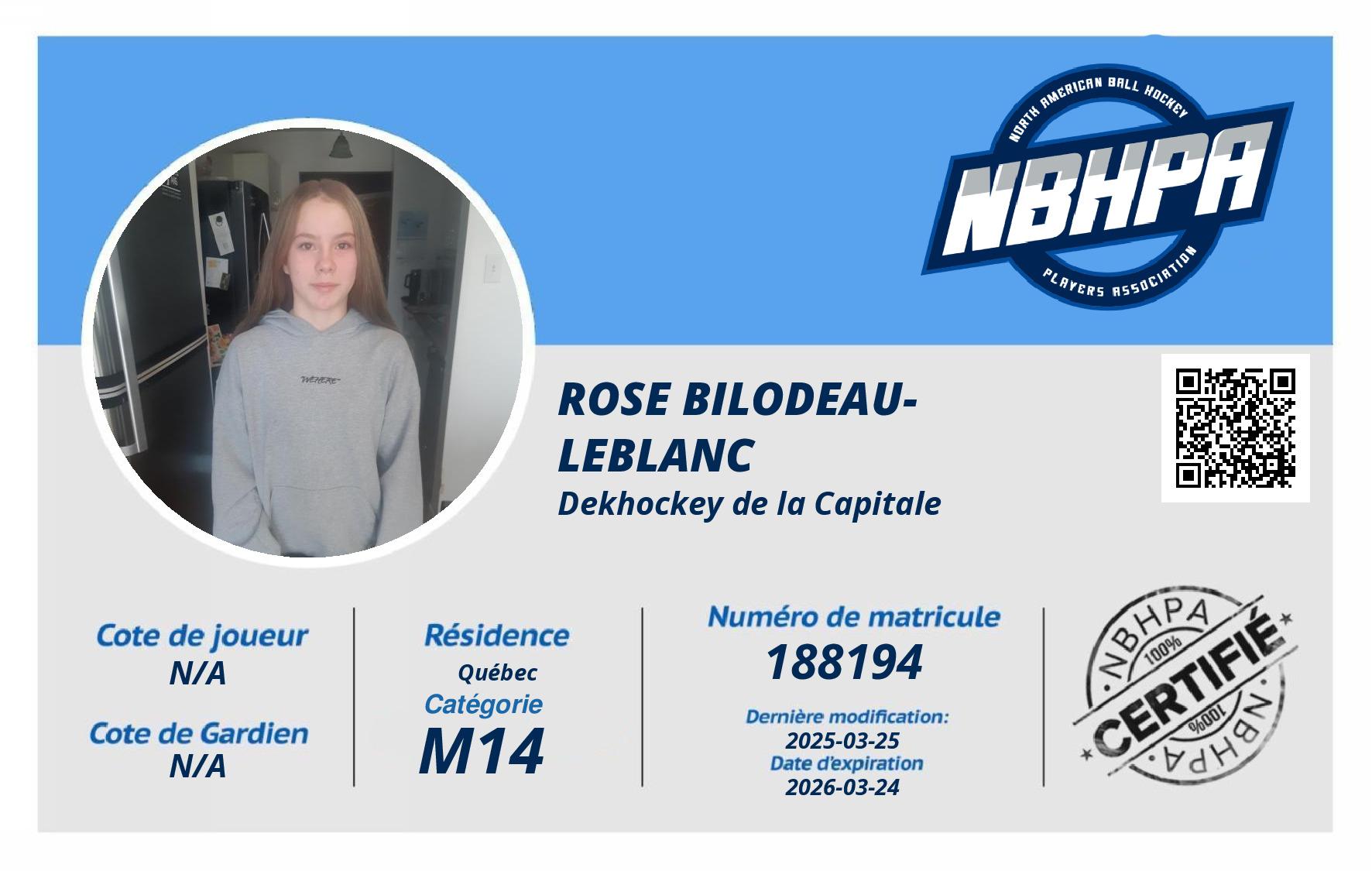 Rose Bilodeau-Leblanc