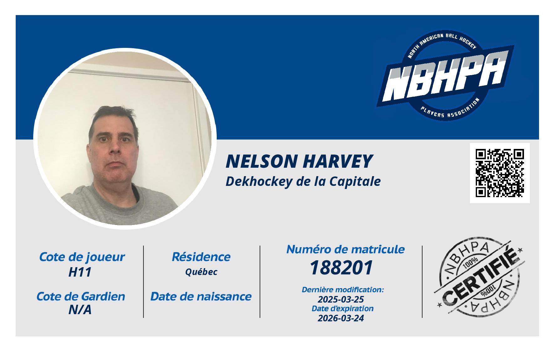 Nelson Harvey