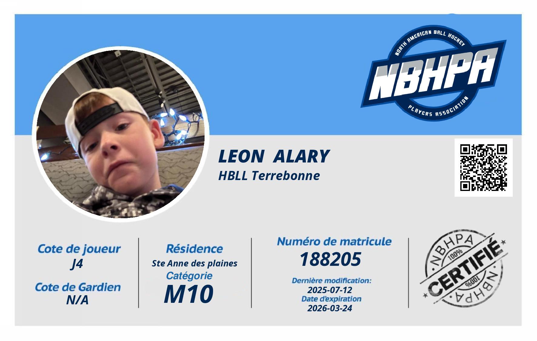 Leon  Alary 