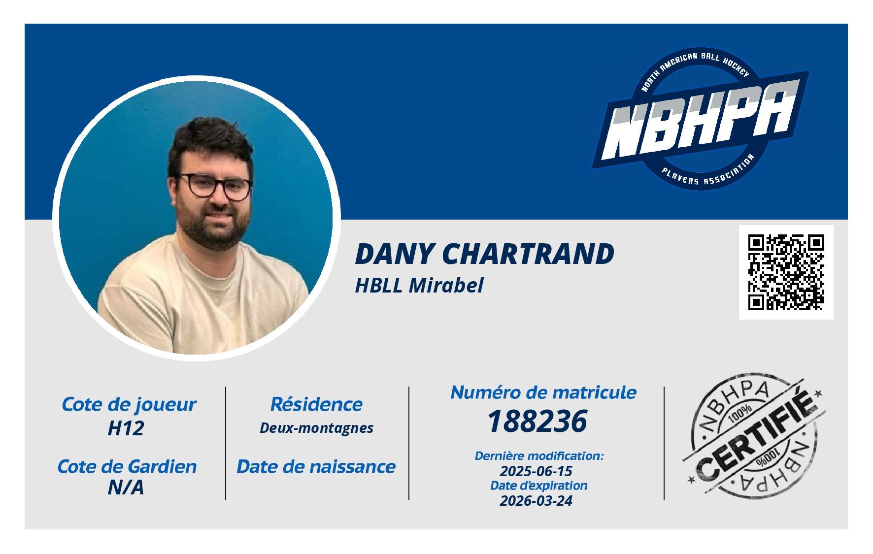 Dany Chartrand